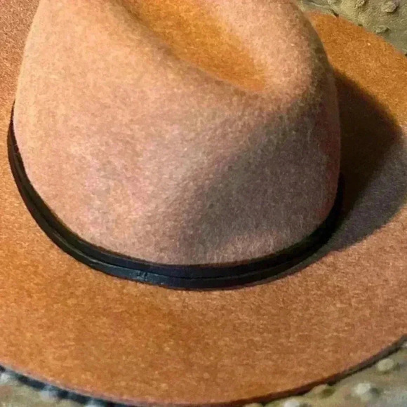 Gap 100% Wool Brown‎ Wide Brimmed Hat, Size M/L - Picture 2 of 4